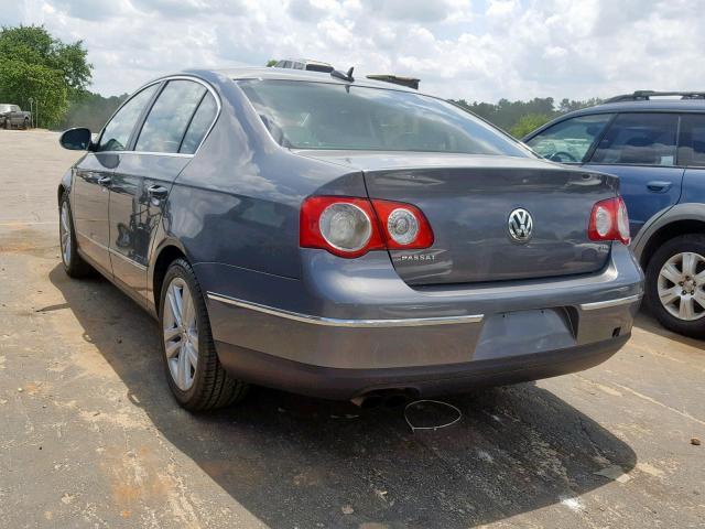 WVWCU73C46E067342 - 2006 VOLKSWAGEN PASSAT 3.6 GRAY photo 3