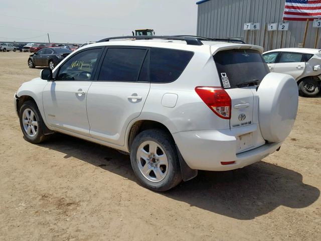 JTMZK31V965002127 - 2006 TOYOTA RAV4 LIMIT WHITE photo 3