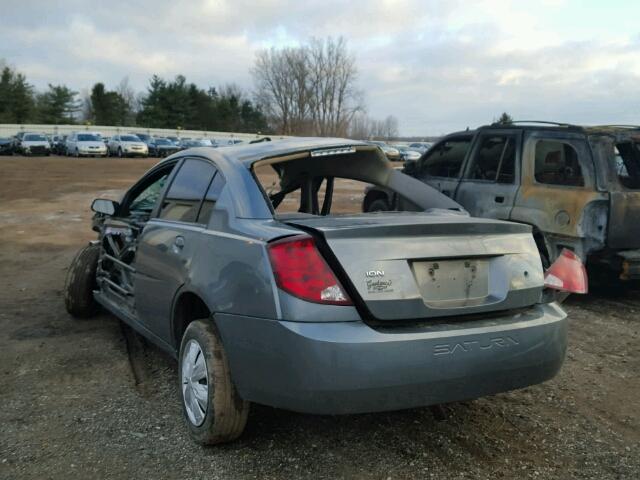 1G8AJ55F47Z186671 - 2007 SATURN ION LEVEL GRAY photo 3