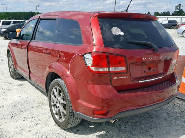 3D4PG7FG2BT544581 - 2011 DODGE JOURNEY R/ RED photo 3