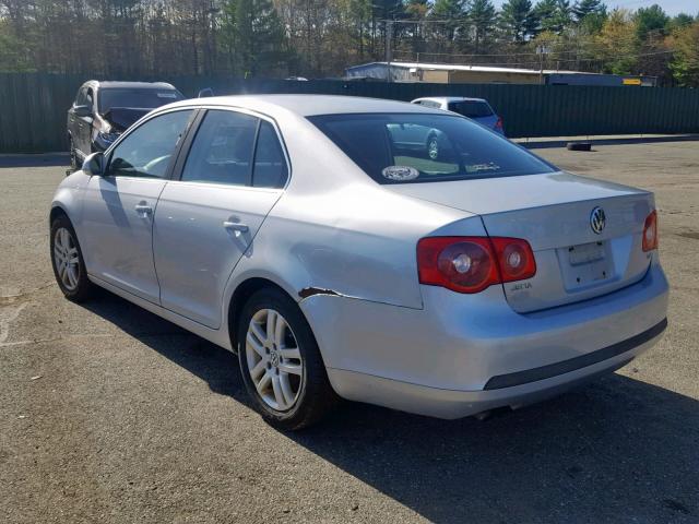 3VWRT71K56M012297 - 2006 VOLKSWAGEN JETTA TDI SILVER photo 3