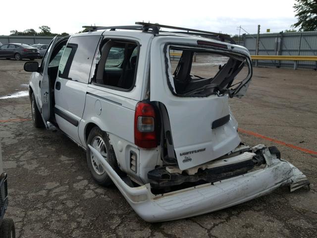 1GNDX03E34D249953 - 2004 CHEVROLET VENTURE WHITE photo 3