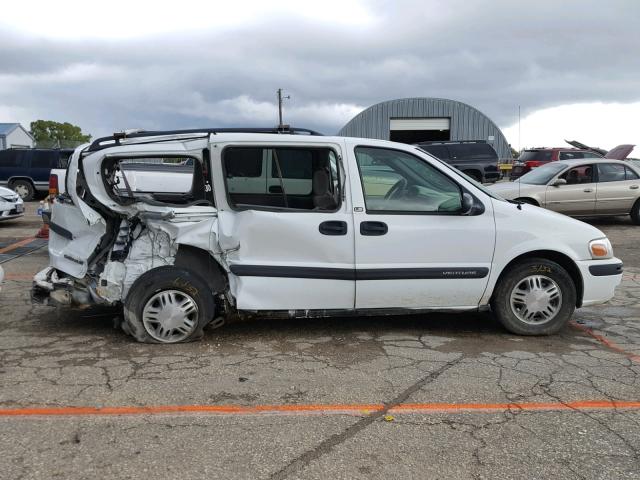 1GNDX03E34D249953 - 2004 CHEVROLET VENTURE WHITE photo 9