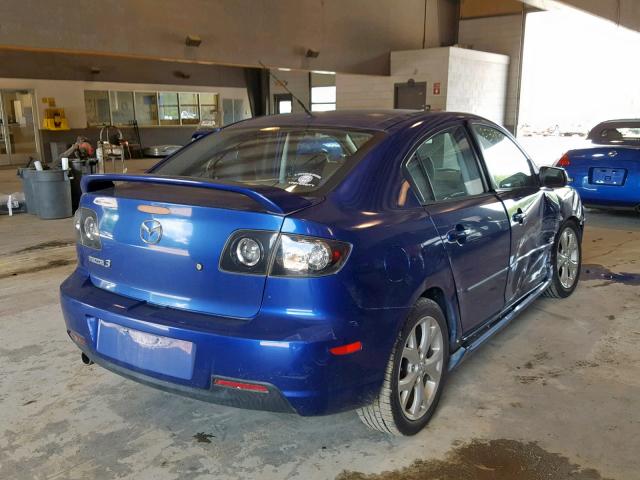 JM1BK323571693051 - 2007 MAZDA 3 S BLUE photo 4