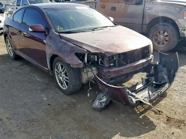 JTKDE177160069180 - 2006 TOYOTA SCION TC PURPLE photo 1