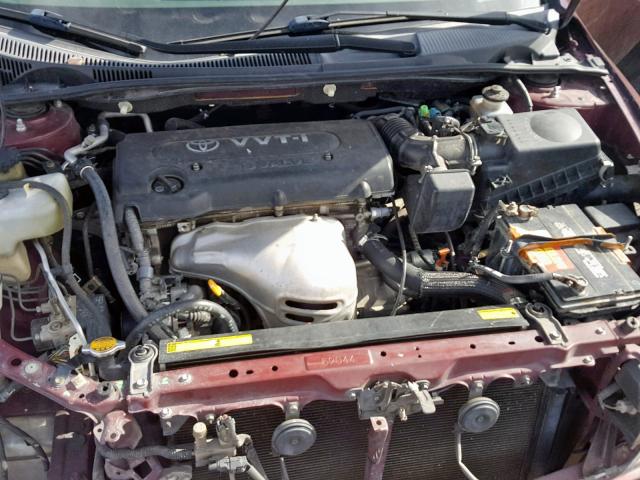 JTKDE177160069180 - 2006 TOYOTA SCION TC PURPLE photo 7