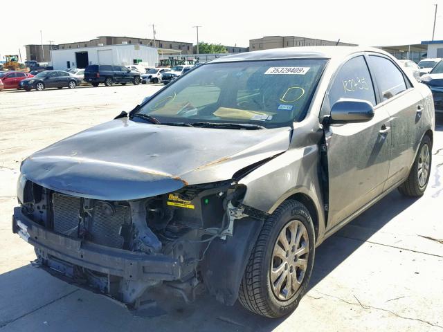 KNAFU4A29C5630853 - 2012 KIA FORTE EX GRAY photo 2