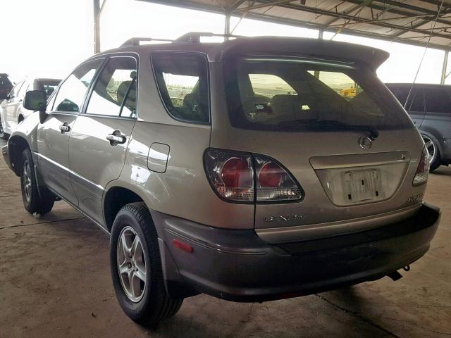 JTJGF10U410106150 - 2001 LEXUS RX 300 TAN photo 3