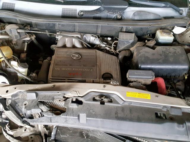 JTJGF10U410106150 - 2001 LEXUS RX 300 TAN photo 7