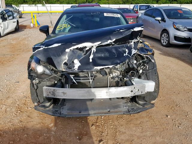 JTHBF1D23E5033768 - 2014 LEXUS IS 250 BLACK photo 9