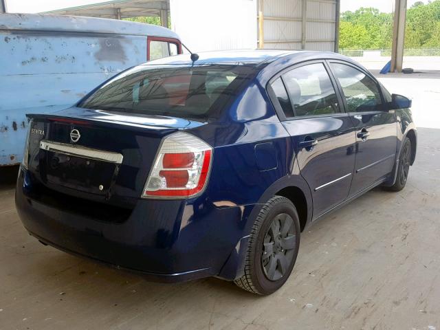 3N1AB6AP3CL756087 - 2012 NISSAN SENTRA 2.0 BLUE photo 4