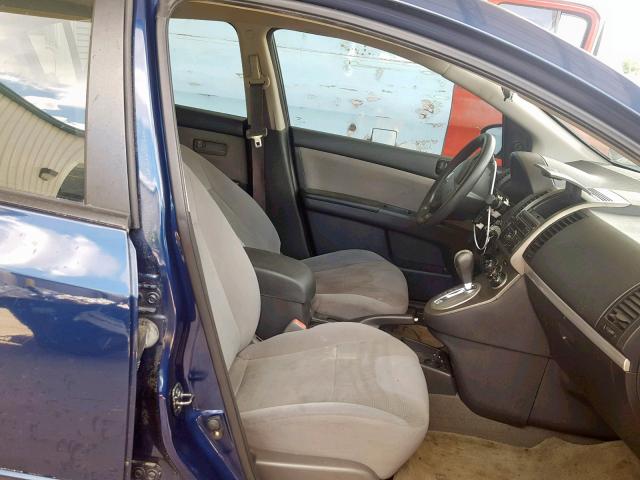 3N1AB6AP3CL756087 - 2012 NISSAN SENTRA 2.0 BLUE photo 5