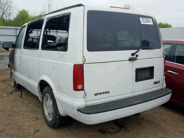 1GKDM19X44B501967 - 2004 GMC SAFARI XT WHITE photo 3