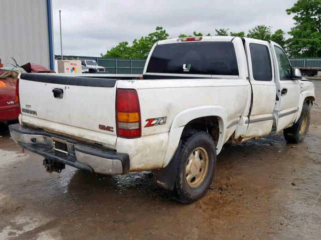 2GTEK19T421295548 - 2002 GMC NEW SIERRA WHITE photo 4