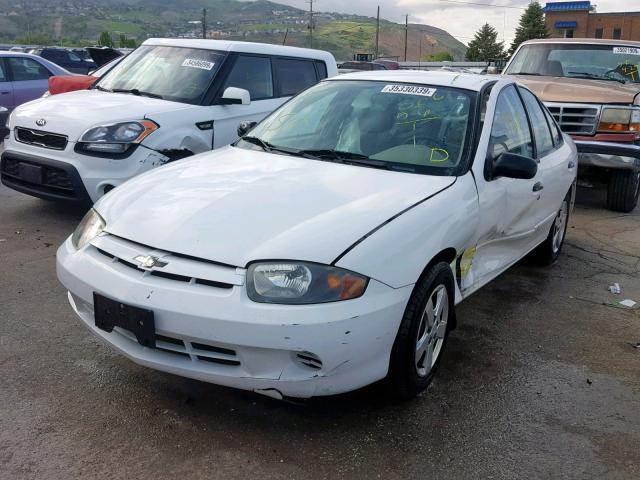 3G1JC54654S108161 - 2004 CHEVROLET CAVALIER B WHITE photo 2