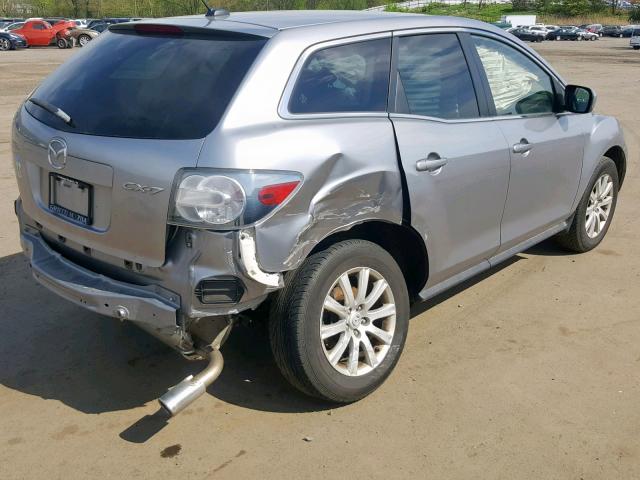 JM3ER2C5XB0391330 - 2011 MAZDA CX-7 GRAY photo 4