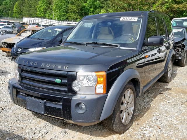 SALAE25416A375338 - 2006 LAND ROVER LR3 SE BLACK photo 2