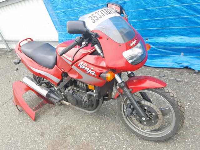 JKAEXVD13WA042161 - 1998 KAWASAKI EX500 D RED photo 1