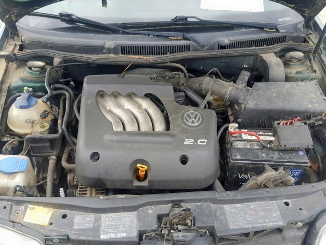 3VWRA29MXYM034149 - 2000 VOLKSWAGEN JETTA GL GREEN photo 7