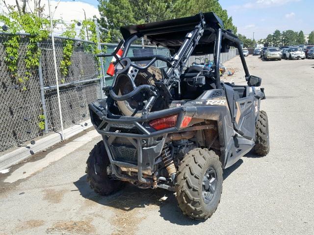 3NSVAE875JH465574 - 2018 POLARIS RZR 900 EP GRAY photo 4