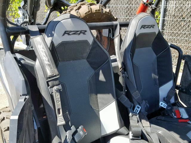 3NSVAE875JH465574 - 2018 POLARIS RZR 900 EP GRAY photo 6