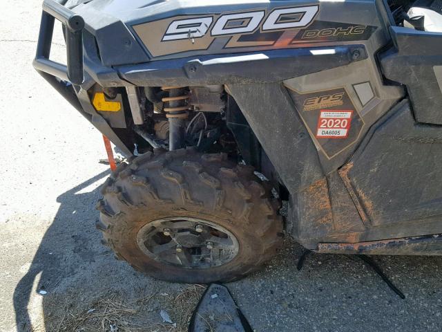 3NSVAE875JH465574 - 2018 POLARIS RZR 900 EP GRAY photo 9