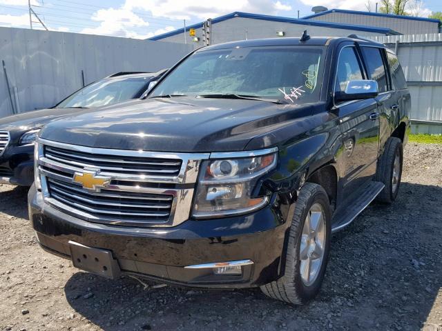 1GNSKCKC9FR627870 - 2015 CHEVROLET TAHOE K150 BLACK photo 2