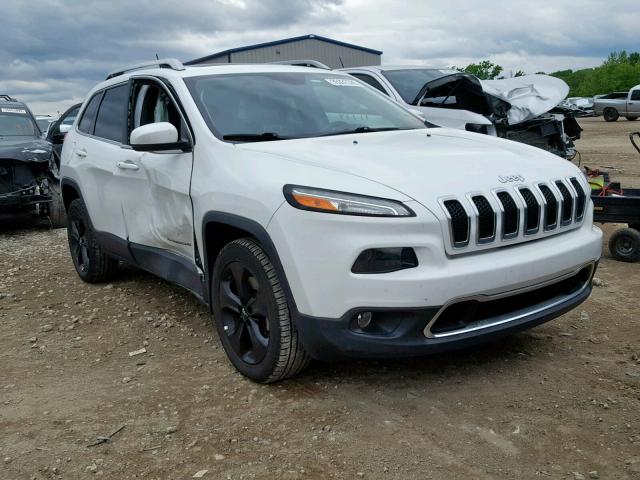 1C4PJMDS8FW527157 - 2015 JEEP CHEROKEE L WHITE photo 1