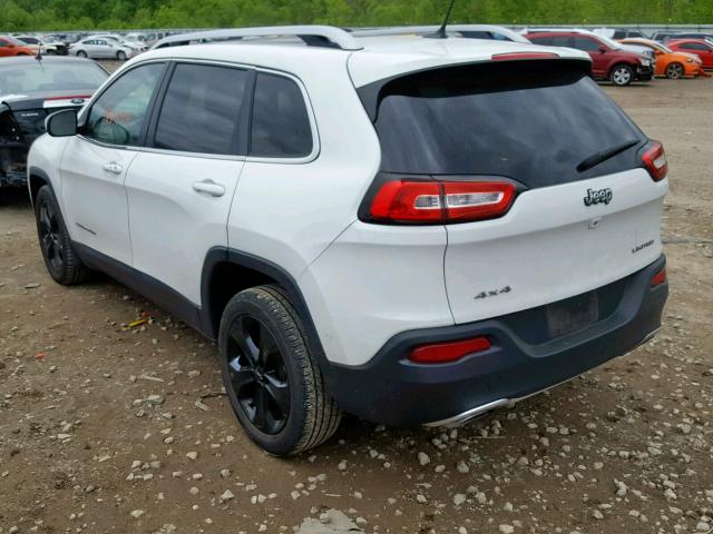 1C4PJMDS8FW527157 - 2015 JEEP CHEROKEE L WHITE photo 3