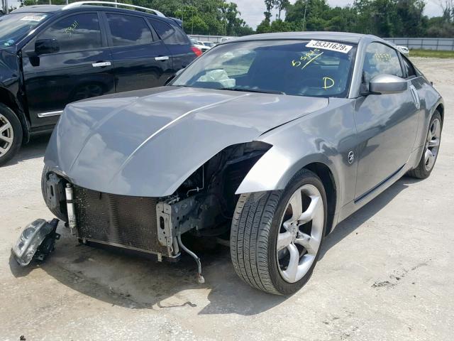 JN1AZ34D96M312623 - 2006 NISSAN 350Z COUPE SILVER photo 2