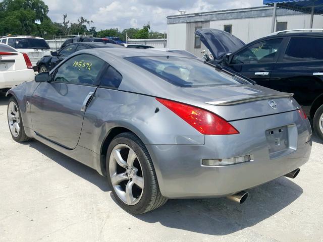 JN1AZ34D96M312623 - 2006 NISSAN 350Z COUPE SILVER photo 3