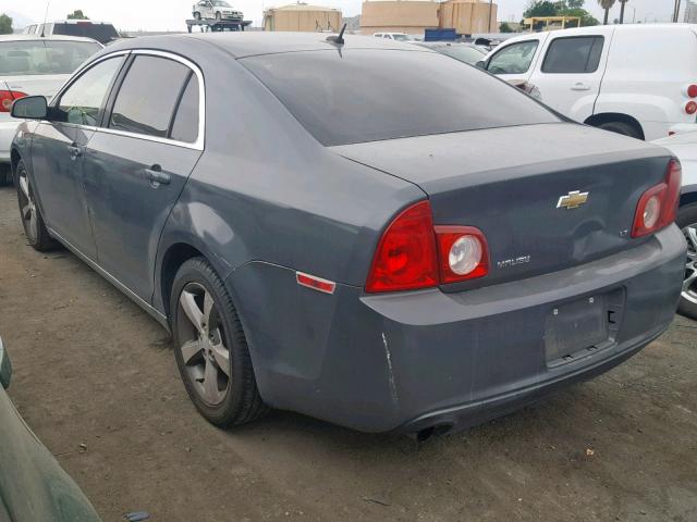 1G1ZJ57BX9F109125 - 2009 CHEVROLET MALIBU 2LT GRAY photo 3