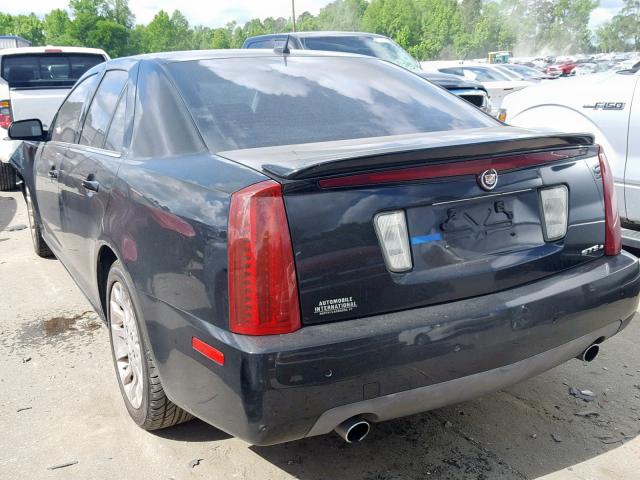 1G6DW677X70116695 - 2007 CADILLAC STS BLACK photo 3