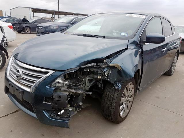 3N1AB7AP6EY289551 - 2014 NISSAN nissan sentra  photo 2