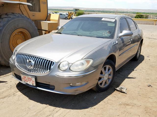 2G4WC582591194526 - 2009 BUICK LACROSSE C SILVER photo 2