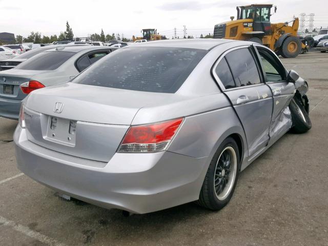 1HGCP26489A070580 - 2009 HONDA ACCORD LXP SILVER photo 4