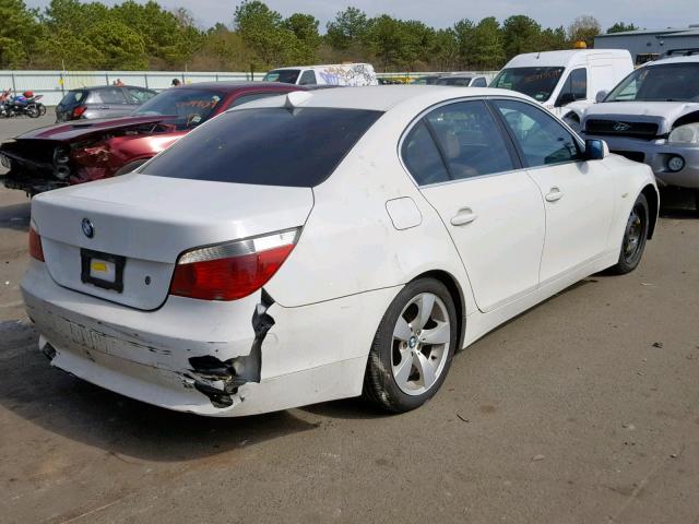 WBANA53544B852026 - 2004 BMW 525 I WHITE photo 4