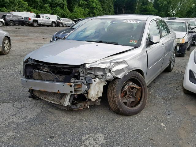 1G1ZH57B394204410 - 2009 CHEVROLET MALIBU 1LT 银色 照片 2