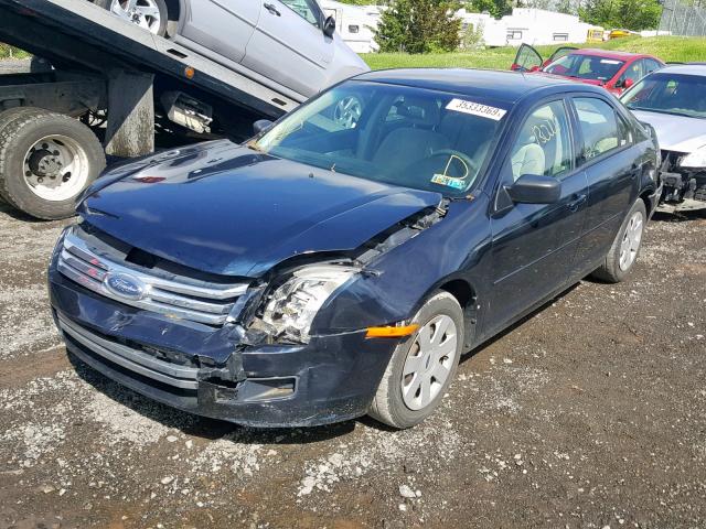 3FAHP06Z59R135157 - 2009 FORD FUSION S BLACK photo 2