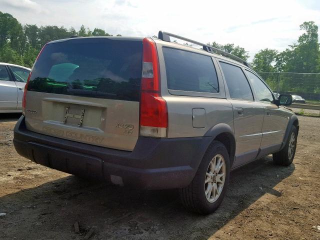 YV1SZ59H841143678 - 2004 VOLVO XC70 TAN photo 4