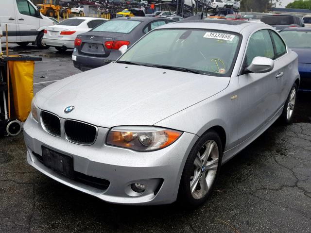 WBAUP9C51DVS95432 - 2013 BMW 128 I SILVER photo 2