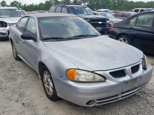 1G2NF52E54C243824 - 2004 PONTIAC GRAND AM S SILVER photo 1