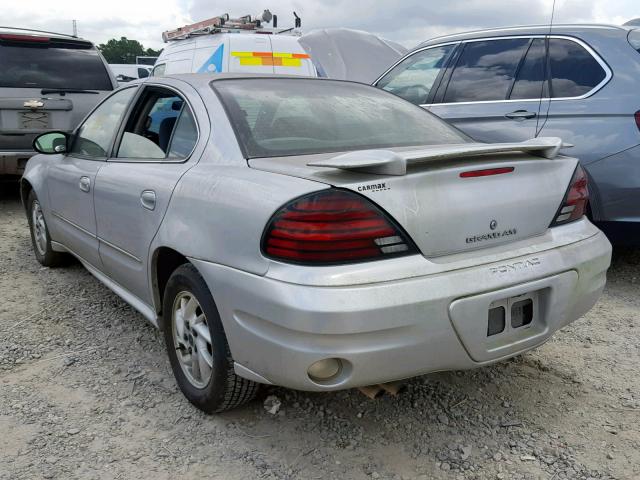 1G2NF52E54C243824 - 2004 PONTIAC GRAND AM S SILVER photo 3