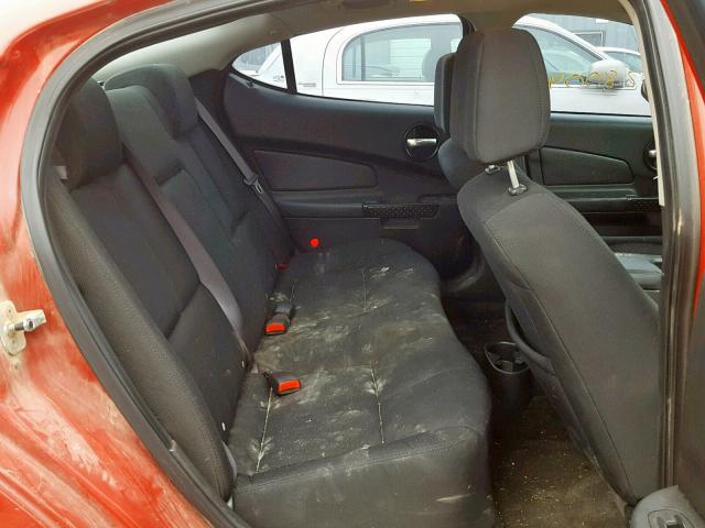 2G2WP582471154206 - 2007 PONTIAC GRAND PRIX RED photo 6