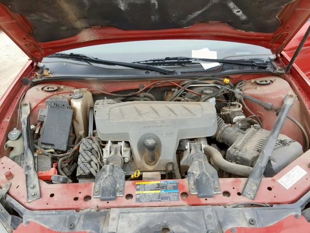 2G2WP582471154206 - 2007 PONTIAC GRAND PRIX RED photo 7