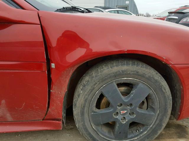 2G2WP582471154206 - 2007 PONTIAC GRAND PRIX RED photo 9