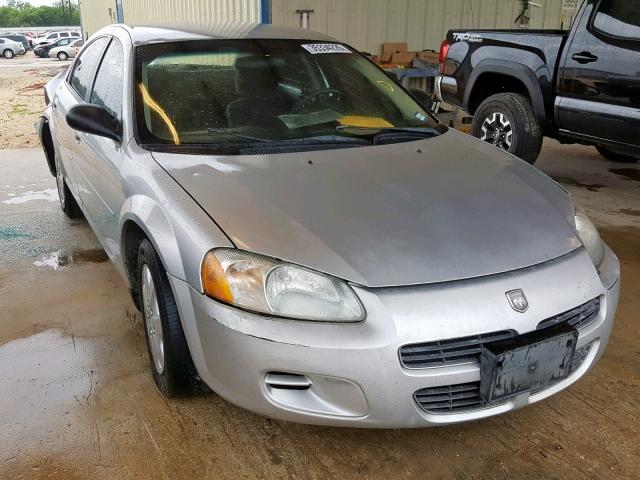 1B3EL36X02N278116 - 2002 DODGE STRATUS SE SILVER photo 1