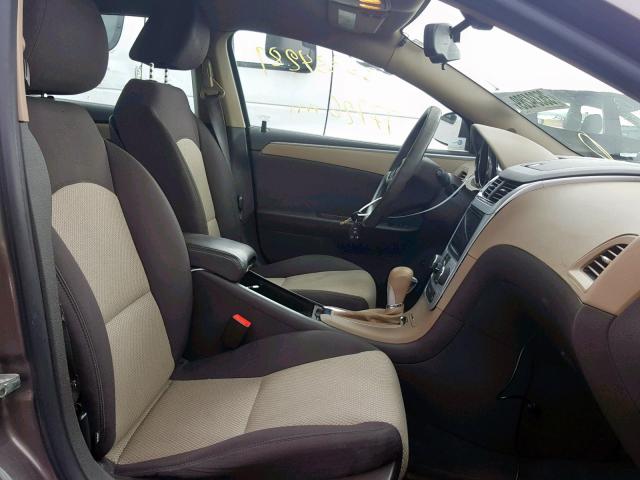 1G1ZB5E12BF216845 - 2011 CHEVROLET MALIBU LS BROWN photo 5