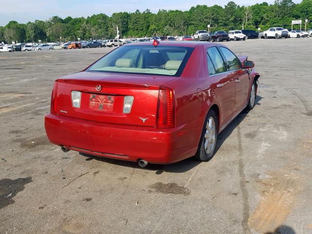 1G6DW6ED6B0118865 - 2011 CADILLAC STS LUXURY RED photo 4