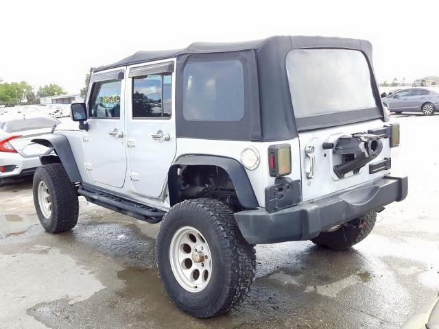 1J4GB39107L104867 - 2007 JEEP WRANGLER X  photo 3